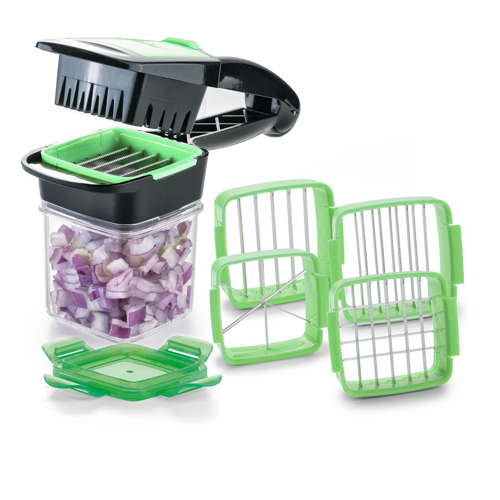 Genius Nicer Dicer 5 in 1 – Alat Pemotong Sayur dan Buah Serbaguna