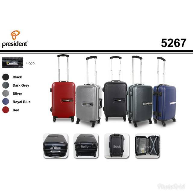 Koper president 5267 20 inch / koper president 5267 28 inch / koper bagasi president 24 inch 5267