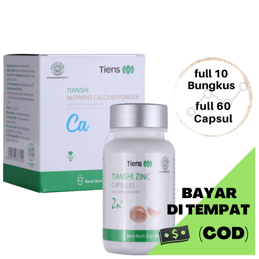 

TIENS PENINGGI BADAN KALSIUM ZINC SUSU PENINGGI BADAN 100% ORIGINAL