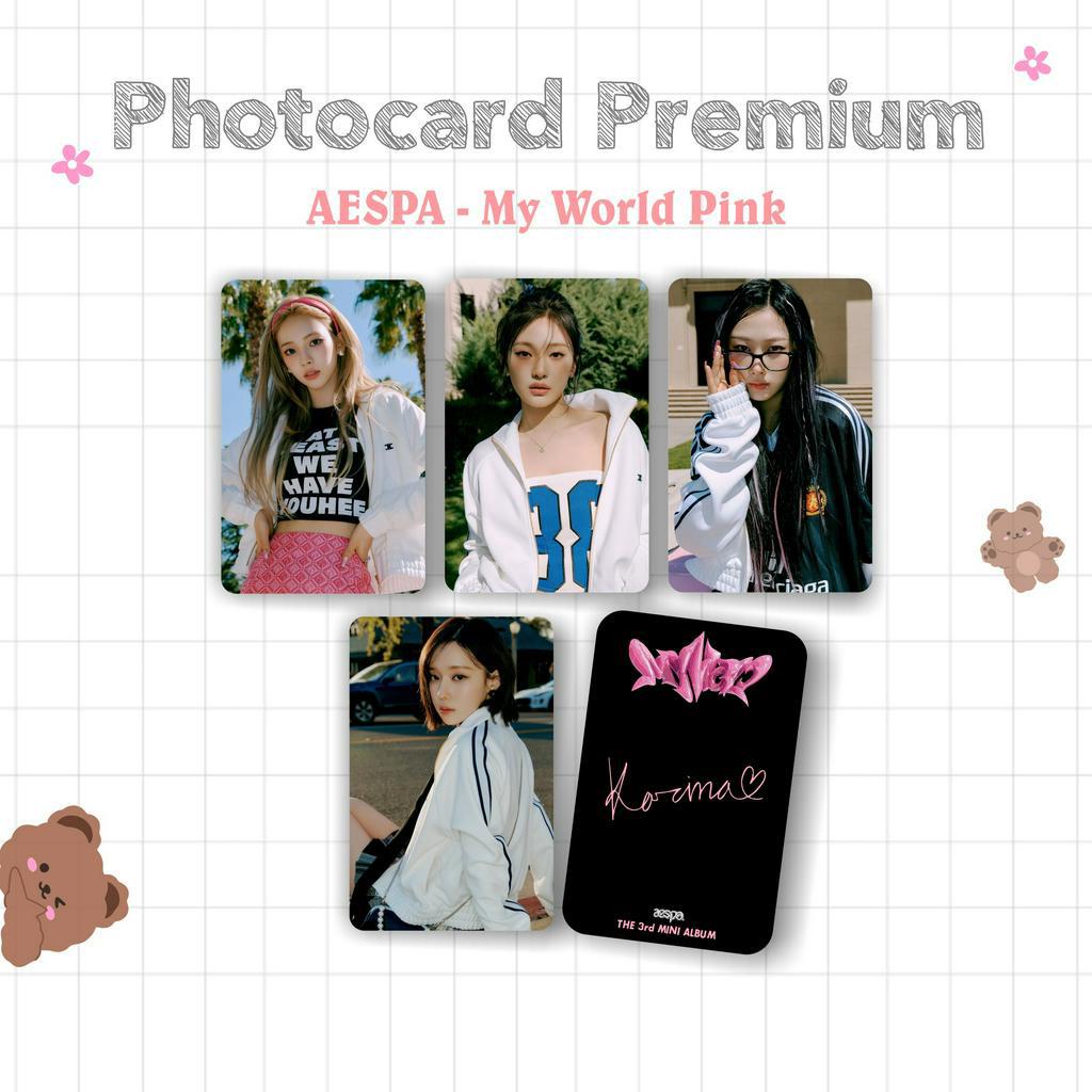 Photocard PREMIUM AESPA DRAMA My World SG 2024