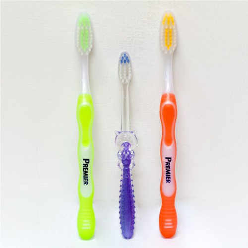 Premier Twin Plus Toothbrush / Sikat Gigi isi 3pcs