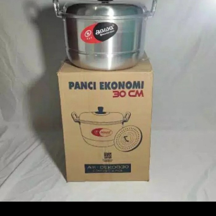 Panci Kukusan Stainless 30 Cm _Art