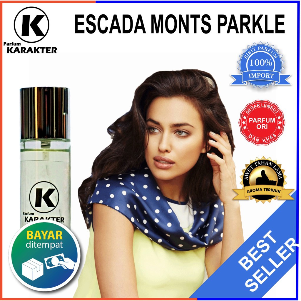 Parfum Cewek Escada Monsparkle  Bibit Parfum Wangi &amp; Tahan Lama  Kemasan 30ml | Bisa Cod | Terlaris