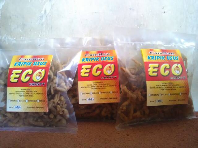 

Keripik usus "ECO" Crispy 100gr