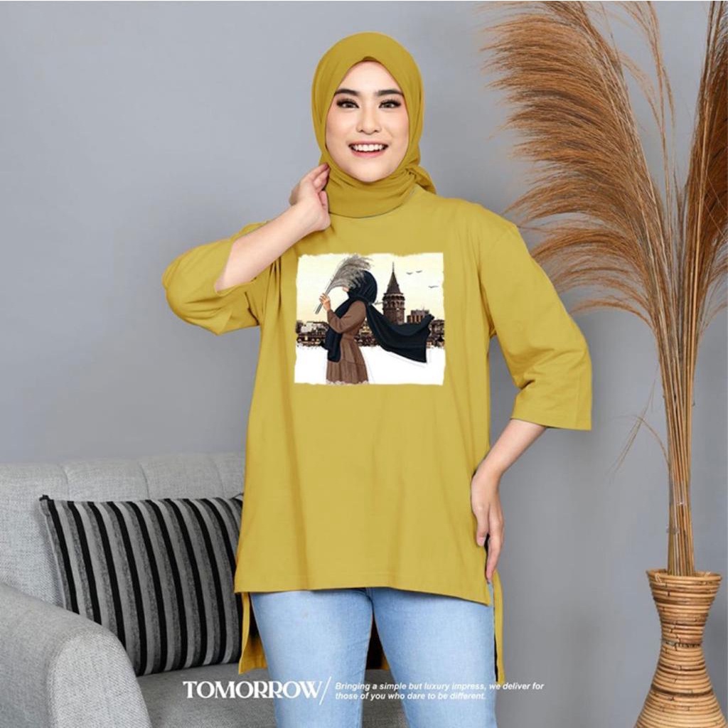 BC Tunik Basic Wanita Hijab's kaloborasi 01