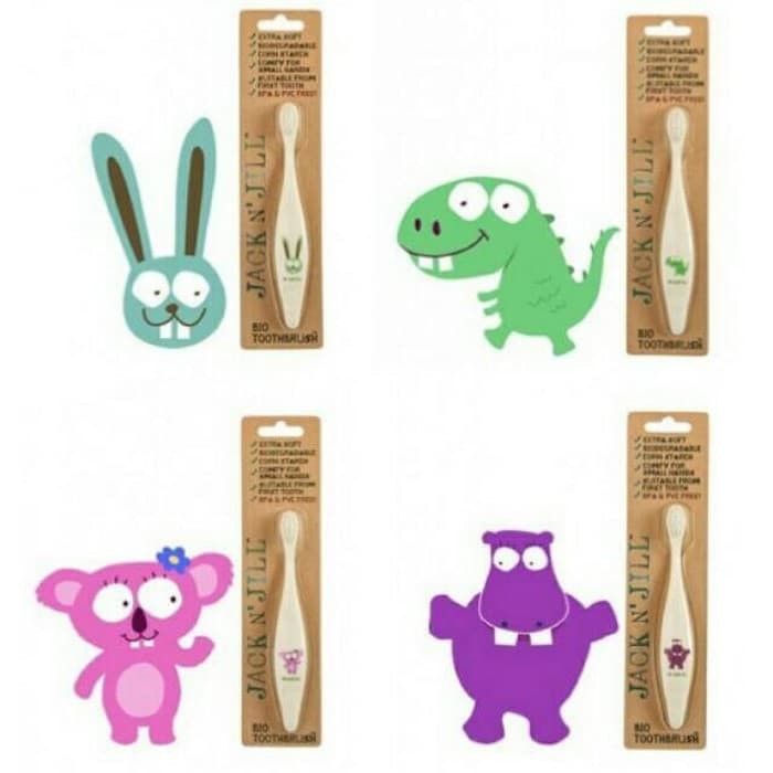 Jack n' Jill Organic Toothpaste (Pasta Gigi / Odol) Organik / Toothbrush (Sikat Gigi)