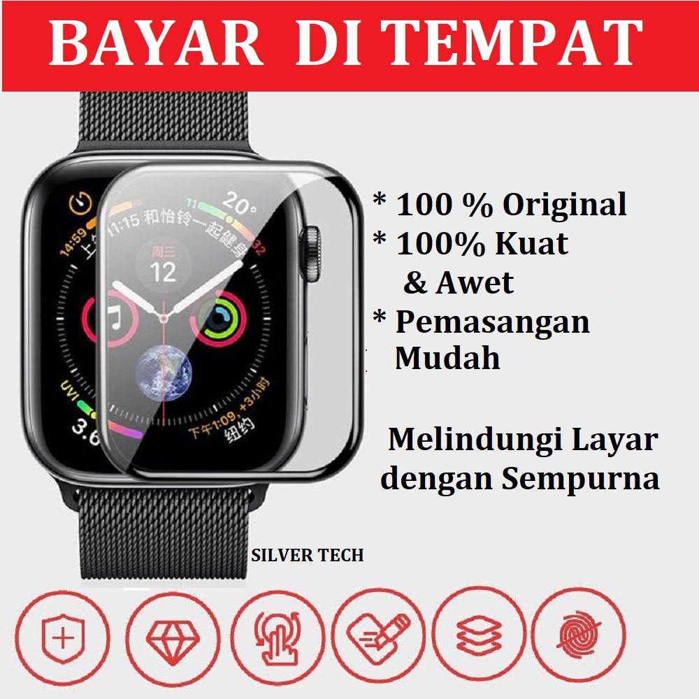 Temperglass Iwatch by Violet Kualitas Terbaik | Anti Gores Iwatch By Violet high Quality