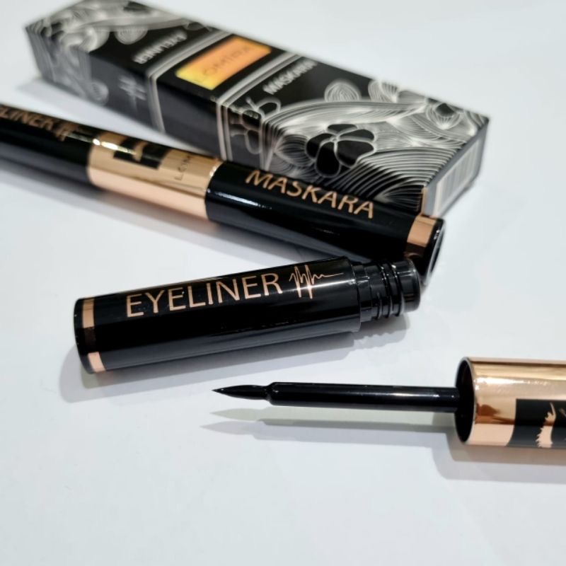 MASKARA + EYELINER 2in1 LOMIRA - LOMIRA MASKARA &amp; EYELINER 2 in 1