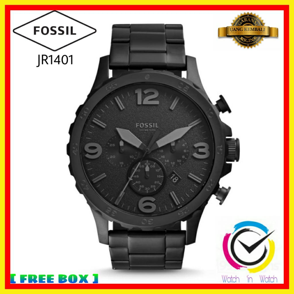 Jam Tangan Pria Pria Cowok Asli JR1401 NATE Men Watch Original Premium Branded