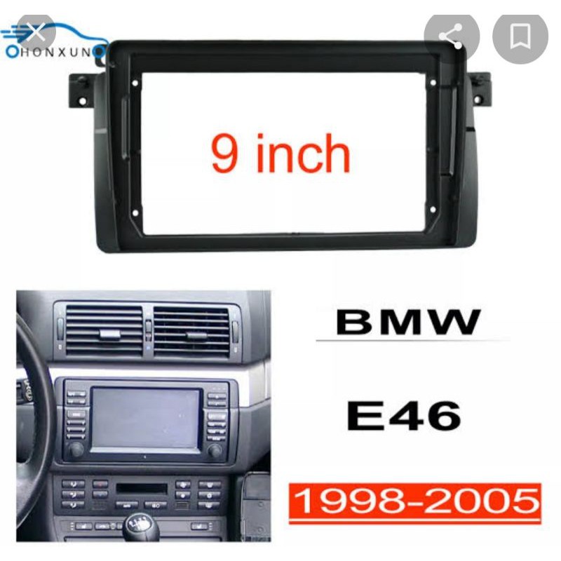 frame panel BMW E46 9inchi android