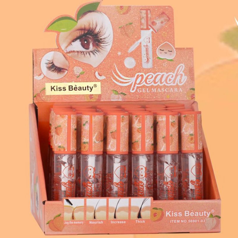 MASKARA BENING GEL KISS BEAUTY//peach and unicorn