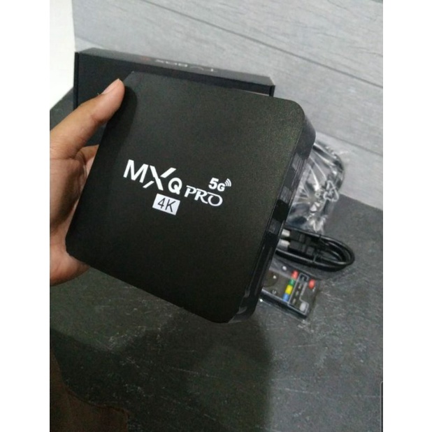 TV BOX Android TV Box MXQ PRO 5G 4K / Smart TV Bisa You Tube Netflik Set TV Box MXQ PRO 5G 4K Termurah