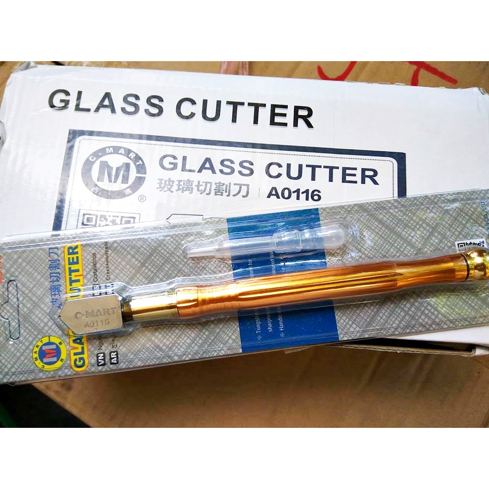  alat  potong kaca  Glass cutter c mart A0116 good quality 