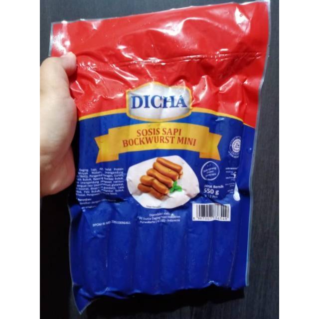 Sosis Dicha Sosis Sapi Bockwurst