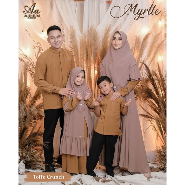 READY SARIMBIT 2022 GAMIS MYRTLE FAMILY SERIES by Aden Hijab