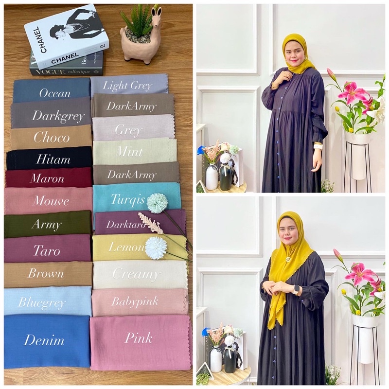 khalisa scarf (motif garis)