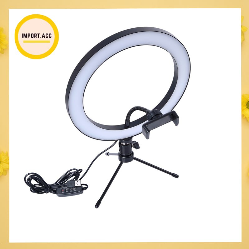 Ring light Lampu 16 cm Make Up Vlog Lampu Ring light [import]