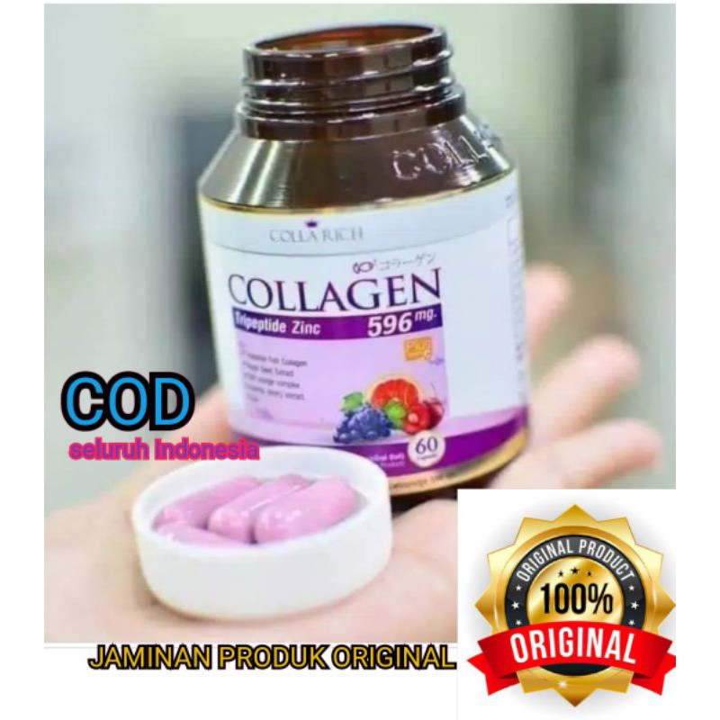Collarich COLLAGEN VERSI ASLI plus original colarich Thailand COLLA RICH