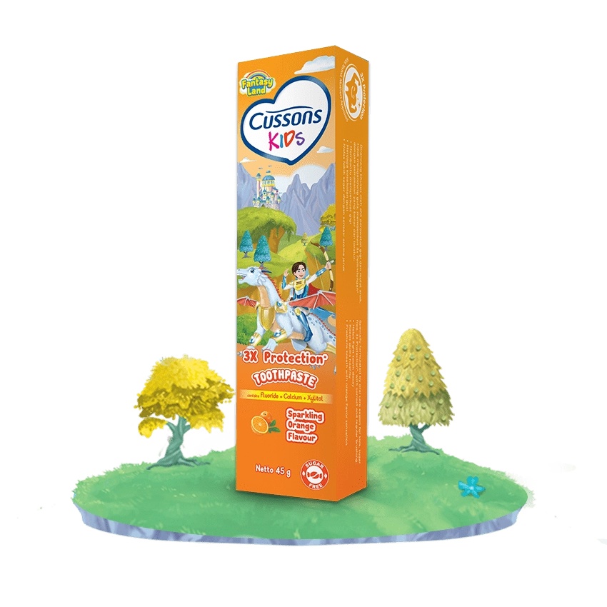 CUSSONS KIDS TOOTHPASTE (PASTA GIGI) 45 GR