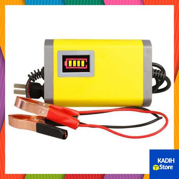 Charger Cas Aki Motor Nmax Pcx Vario Beat Mio Ninja dll Lead Acid 12V 2A