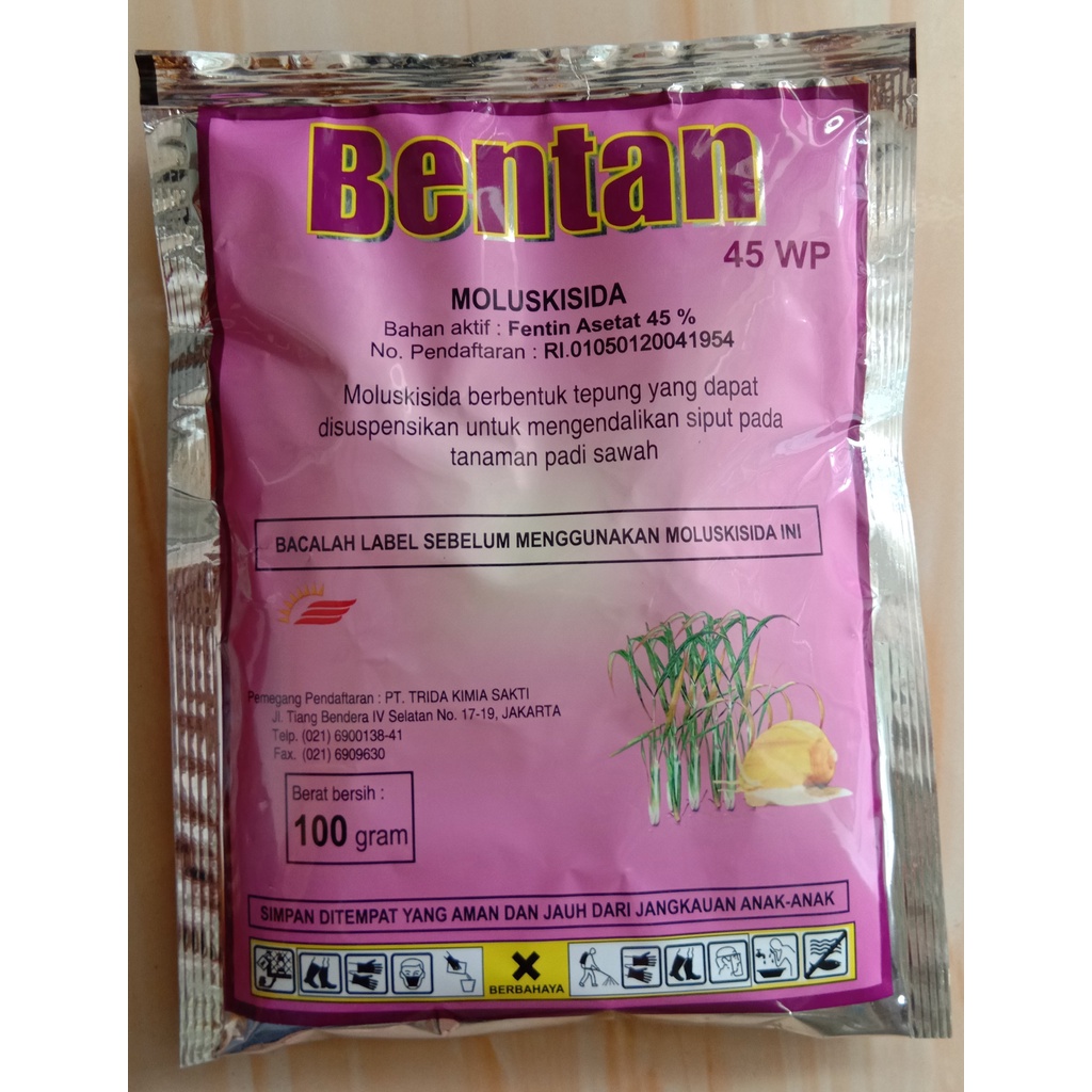 Obat Keong Moluskisida Bentan 45 WP