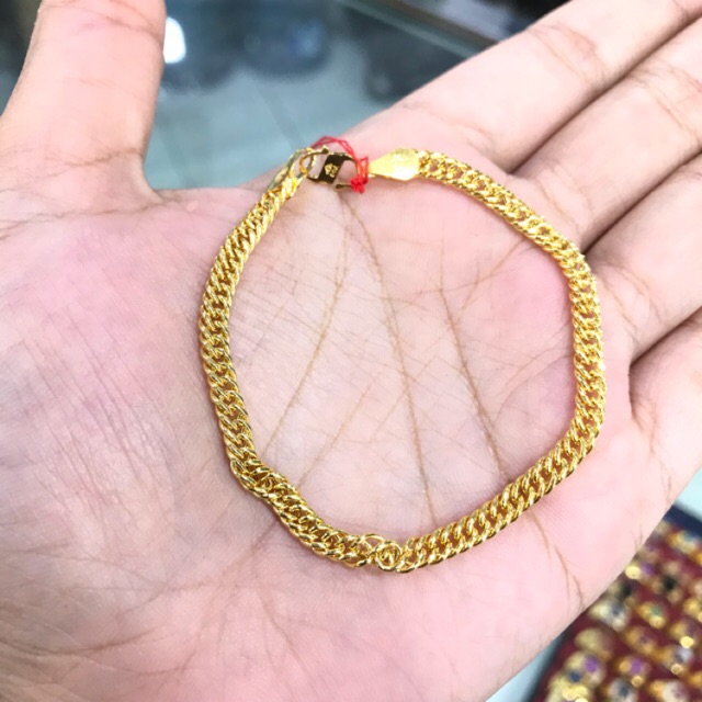  Gelang  rantai  polos hollow kadar 70 Shopee  Indonesia