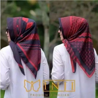 HIJAB / KERUDUNG VOAL MOTIF INJI
