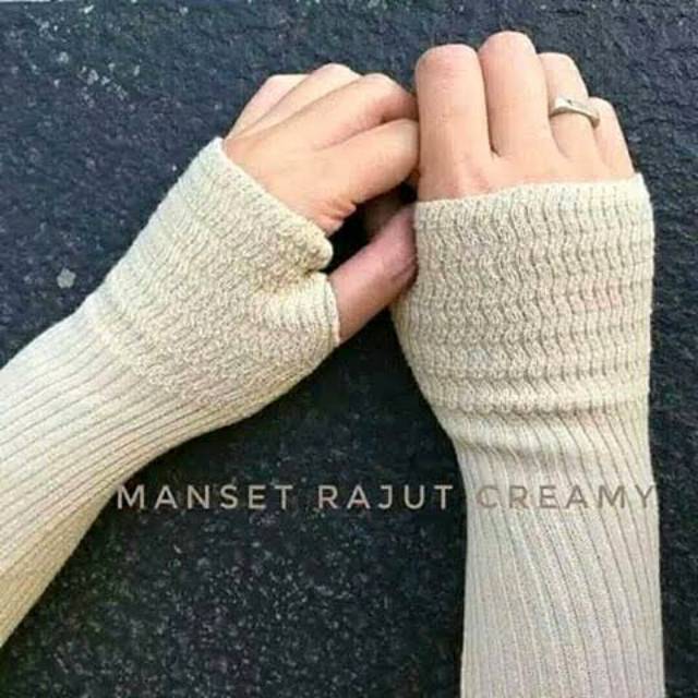 [ TEBAL ] HANDSOCK JEMPOL RAJUT PANJANG LEMBUT