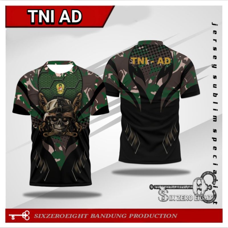 Kaos Jersey TNI_AD New