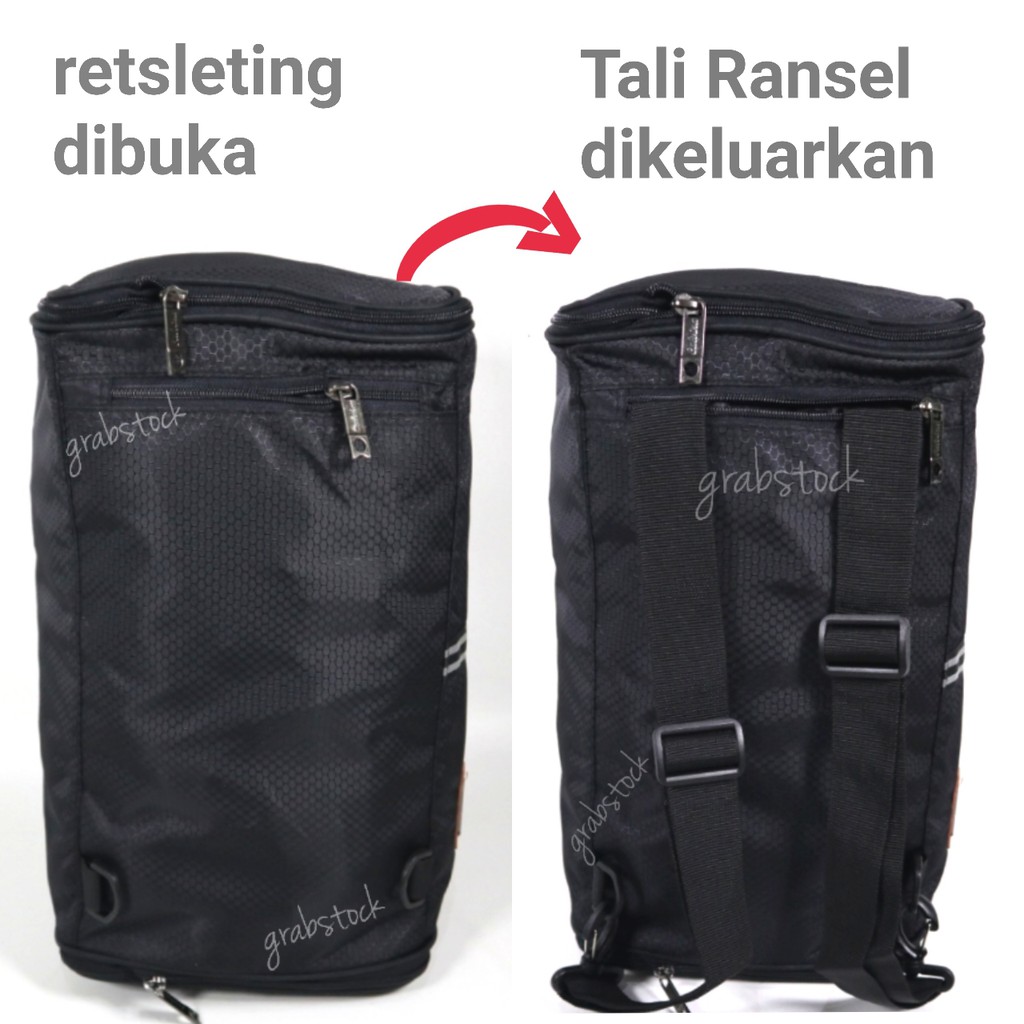 Travel Bag Multifungsi Bisa Tas Pakaian Bisa Ransel HT