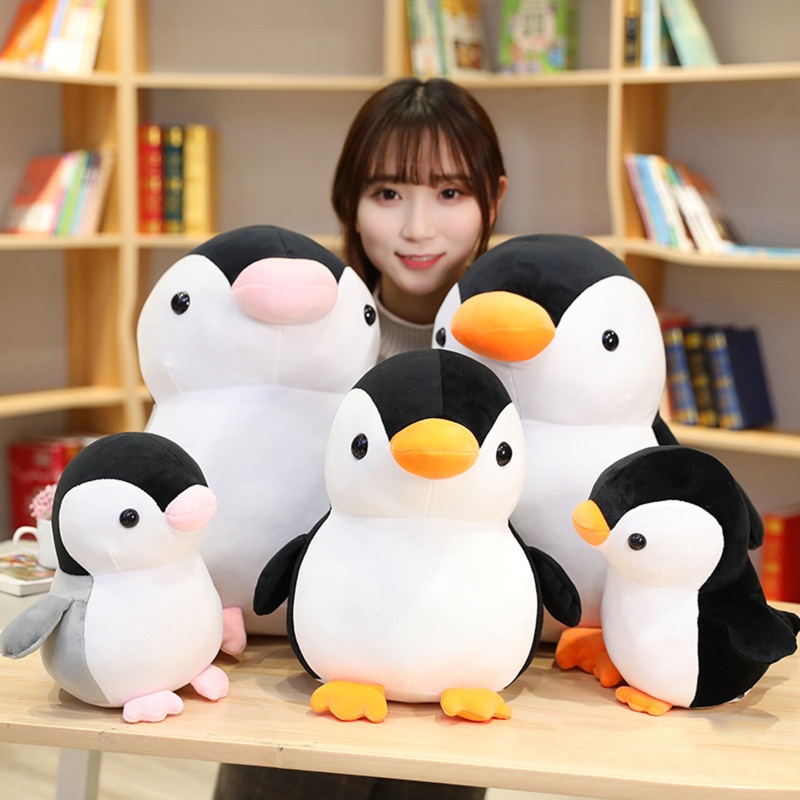 Mary Lovely Huggable Pillow Plush Penguin PP Katun Maskot Hewan Dekorasi Kamar Anak