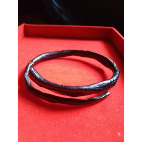 gelang akar bahar hitam size kantoran