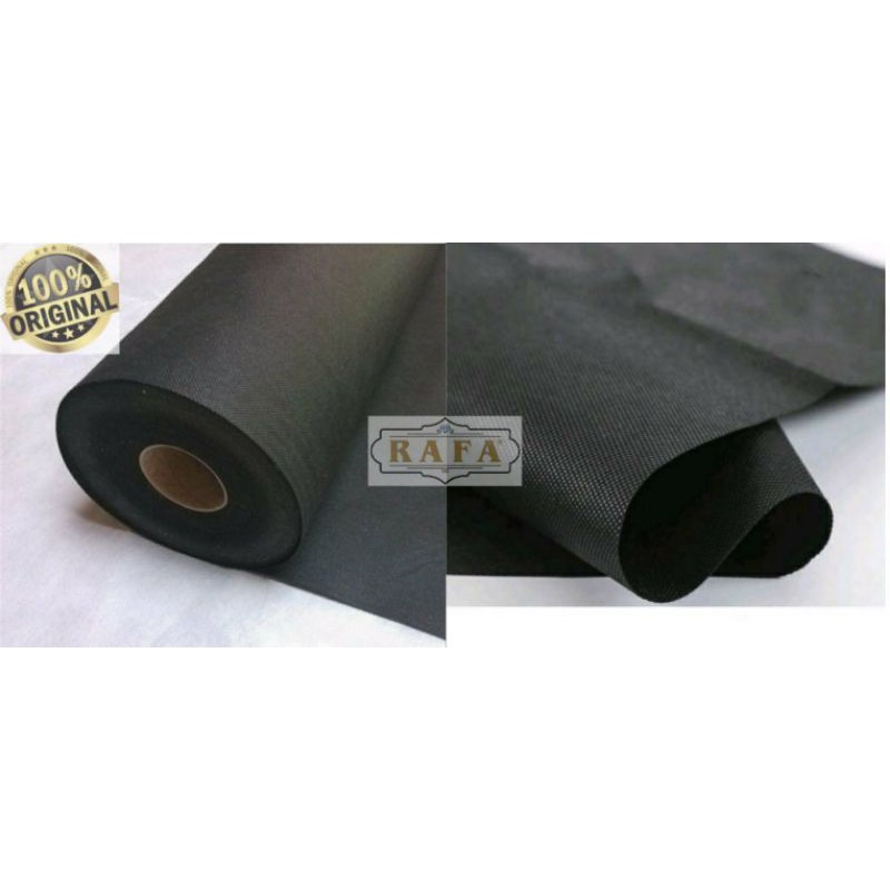 

KAIN SPUNBOND FURING HITAM PER ROLL / 100meter 50gsm