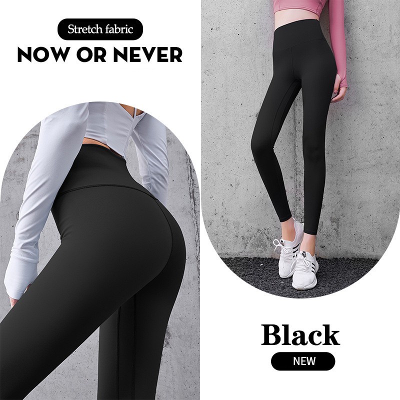 Celana Legging Sport - Legging Wanita Seamless LG-02 Sport wanita Import - Celana Elastis Yoga Dan Jogging