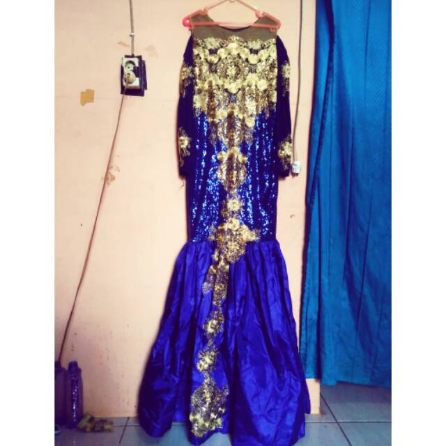 Gaun/longdres duyung/baju singer ..penyanyi