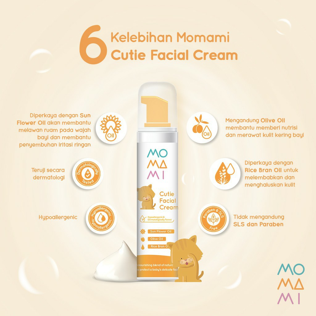 Momami Cutie Facial Cream 50g (126416)