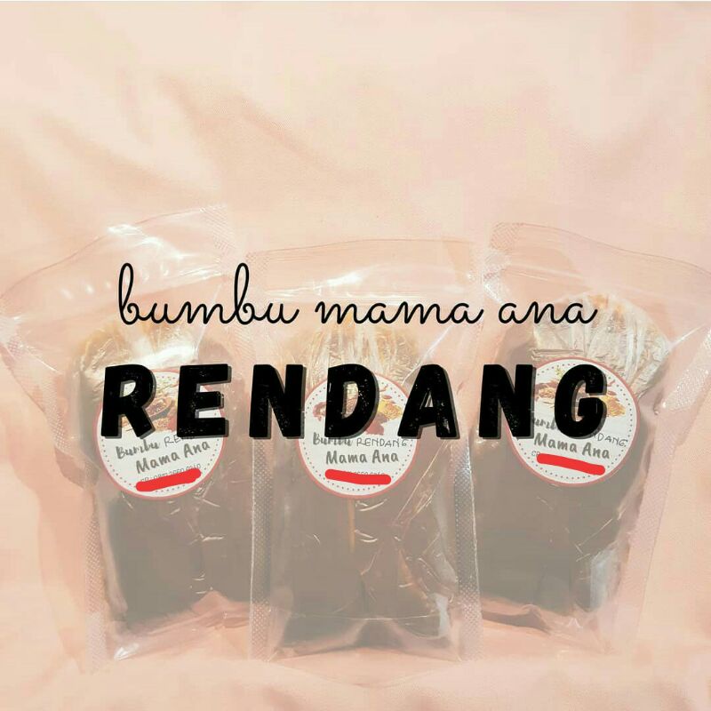 

Bumbu Rendang Mama Ana