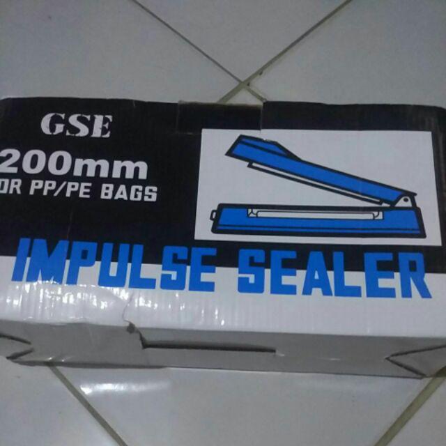 Sealer Listrik Impulse Alat Press Las Plastik Kemasan Perekat Plastik