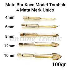 YUKIDO japan technology Mata Bor Kaca Keramik Granit Set Tungsten Drill Bit 4 5 6 8 10mm 5PCS promo hari ini