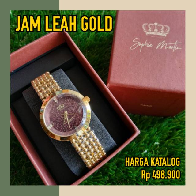 JAM TANGAN LEAH GOLD By Sophie Paris