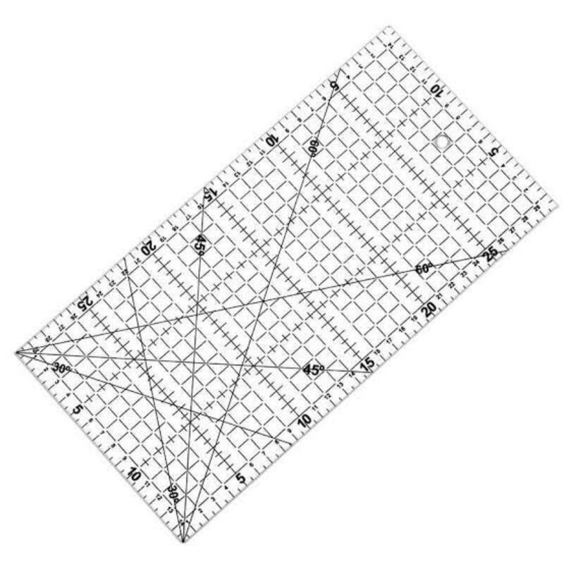 penggaris patchwork/quilt 15x30cm