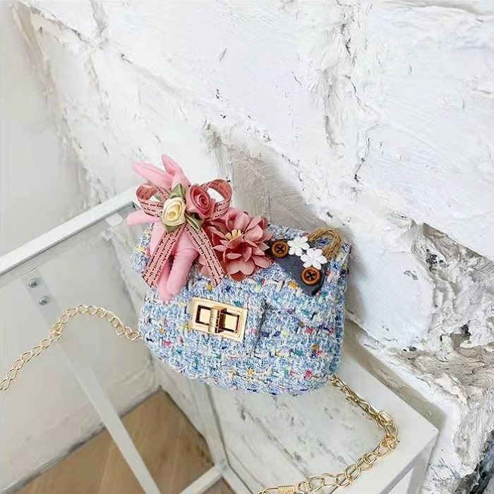 1005 Tas Selempang Mini Anak Remaja Wanita Import Tali Rantai