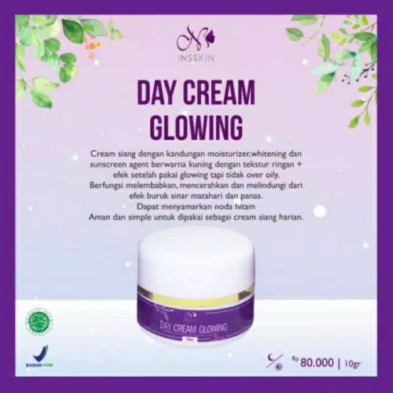 *BISA COD*DAY CREAM GLOWING NSSKIN
