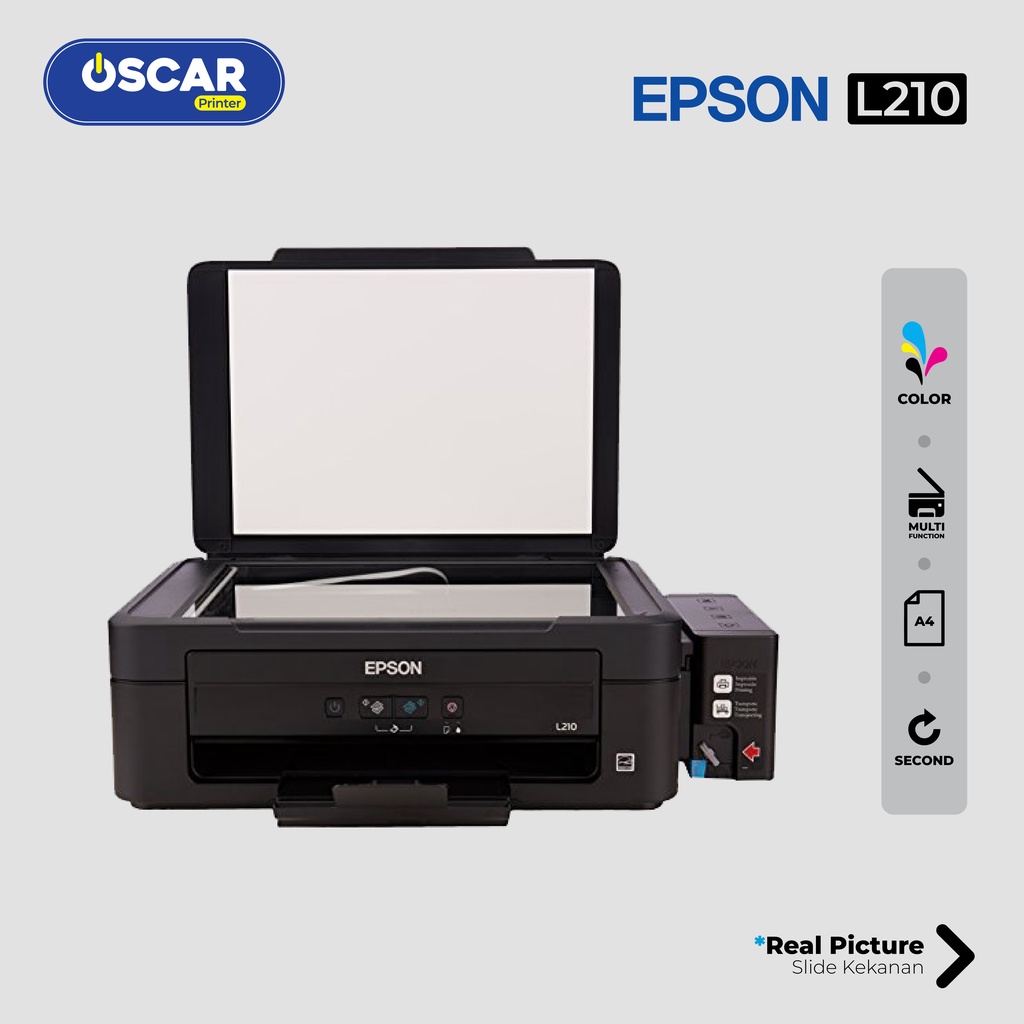 Mesin Fotocopy Mini Epson L210 Print scan copy Color