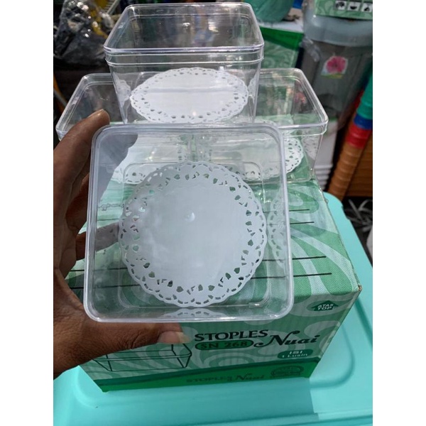 Toples Kue Kering / Toples Nastar 250 gram Nuai SN 268