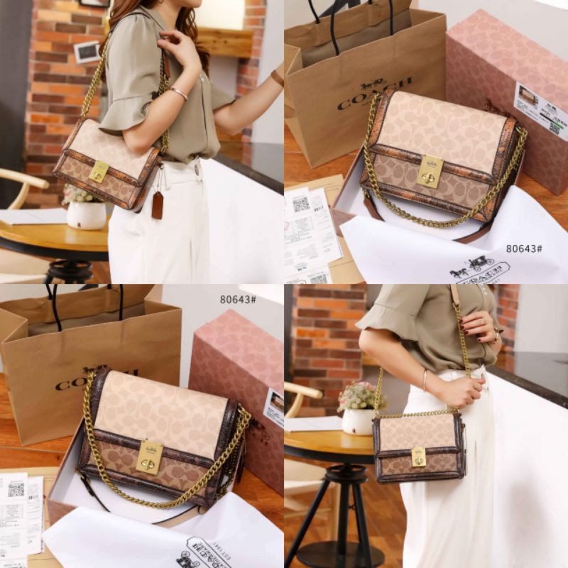 Coach New York Hutton Shoulder Bag