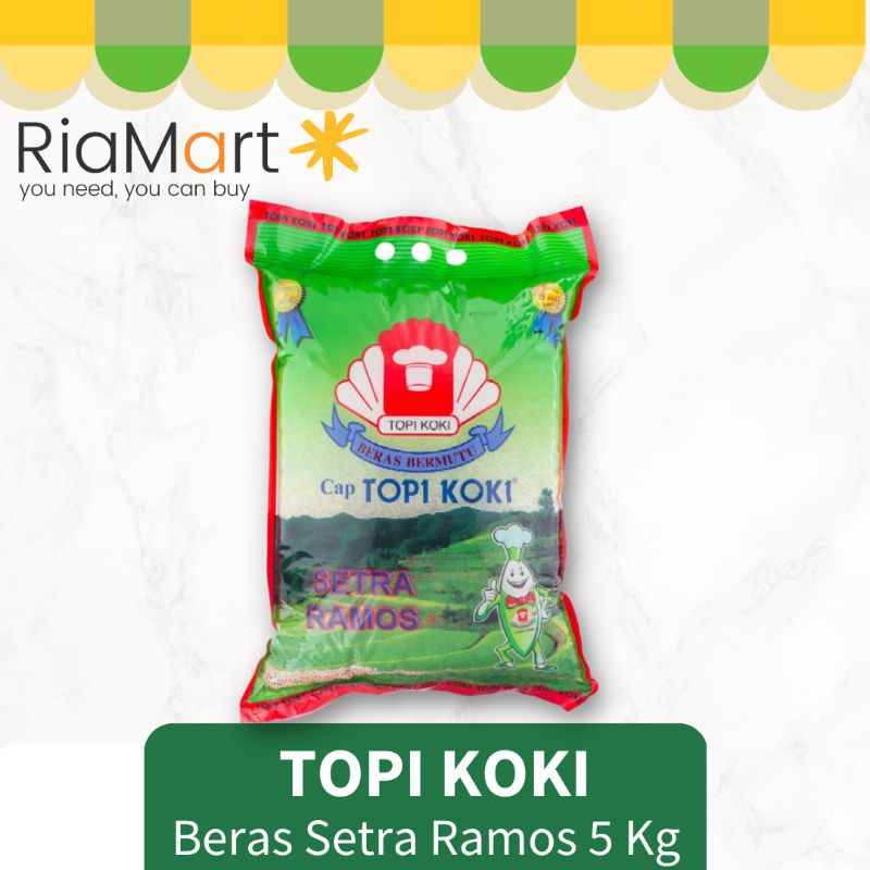 

Topi Koki Beras Setra Ramos 5KG