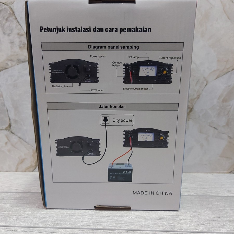 Battery Charger Sunpro SU-1220B - Cas Aki Sunpro SU 1220B Casan Aki murah berkualitas