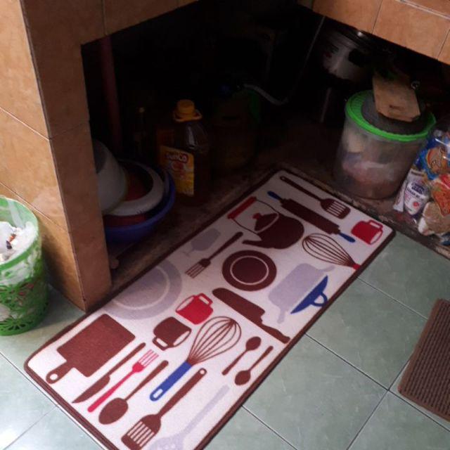 Rug Kitchen / Rug Dapur / Karpet Dapur / Keset Dapur Sangat Elegan Anti Slip