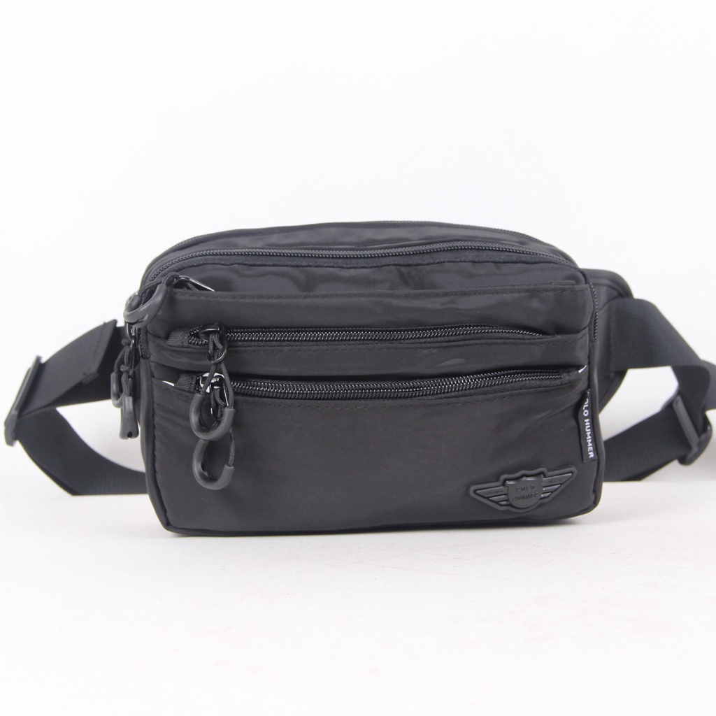 Tas Pinggang Pria - Tas Olahraga Lari Sepeda Fitness - Waistbag POLO HUMMER